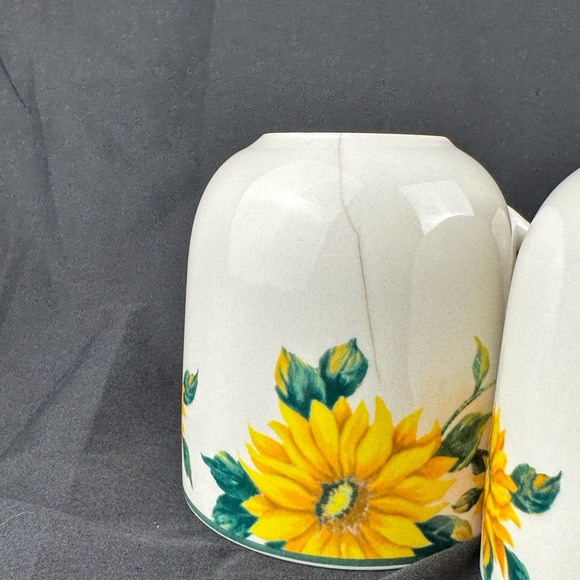 Thomson Pottery 5x Sunflower Ceramic Mugs - Picture 14 of 14